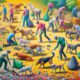 Dogs in Community Cleanups: Global Initiative for Paws and Planet